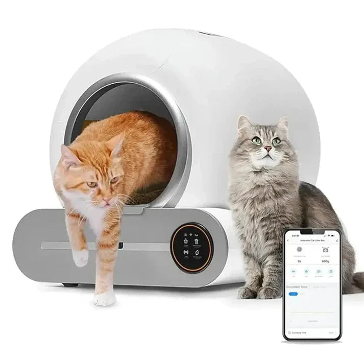 Automatic Smart Cat Litter Box 65L