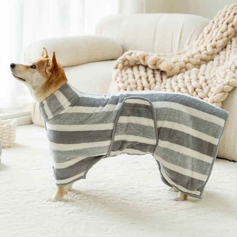 Striped Bathrobe