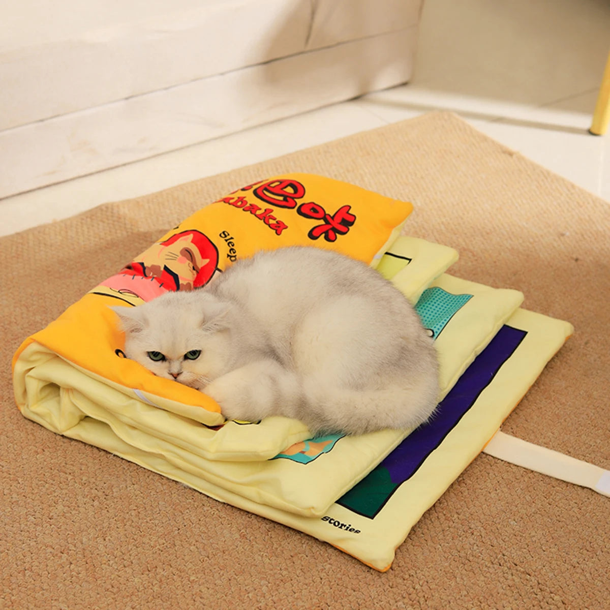 Book Style Cat Mat