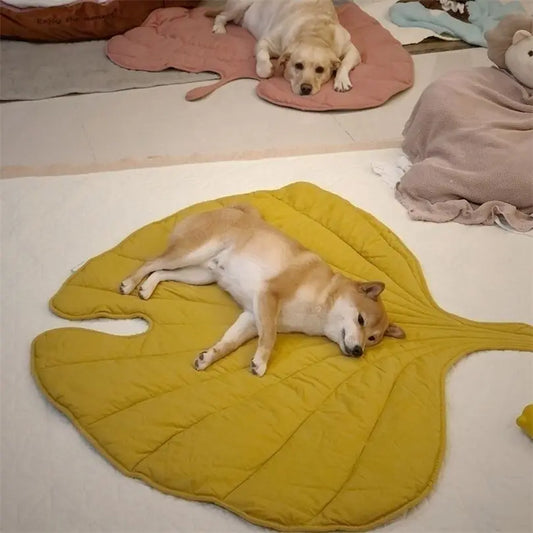 Cooling Leaf Mat Summer Pad