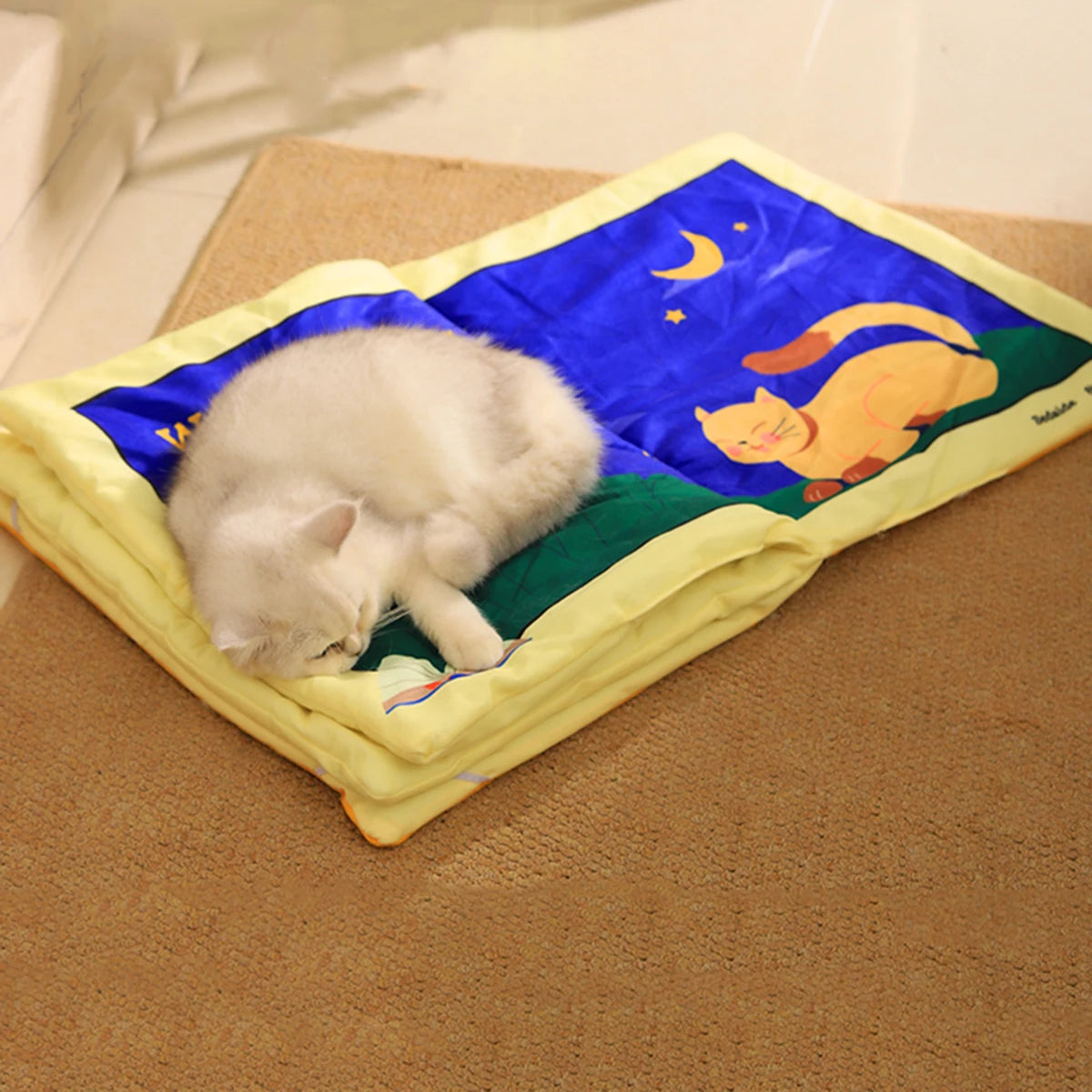 Book Style Cat Mat