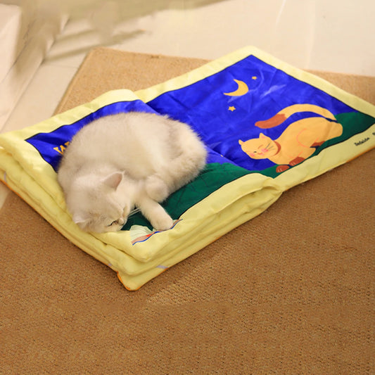 Book Style Cat Mat
