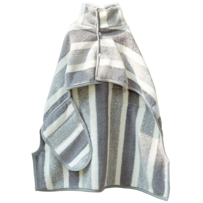 Striped Bathrobe