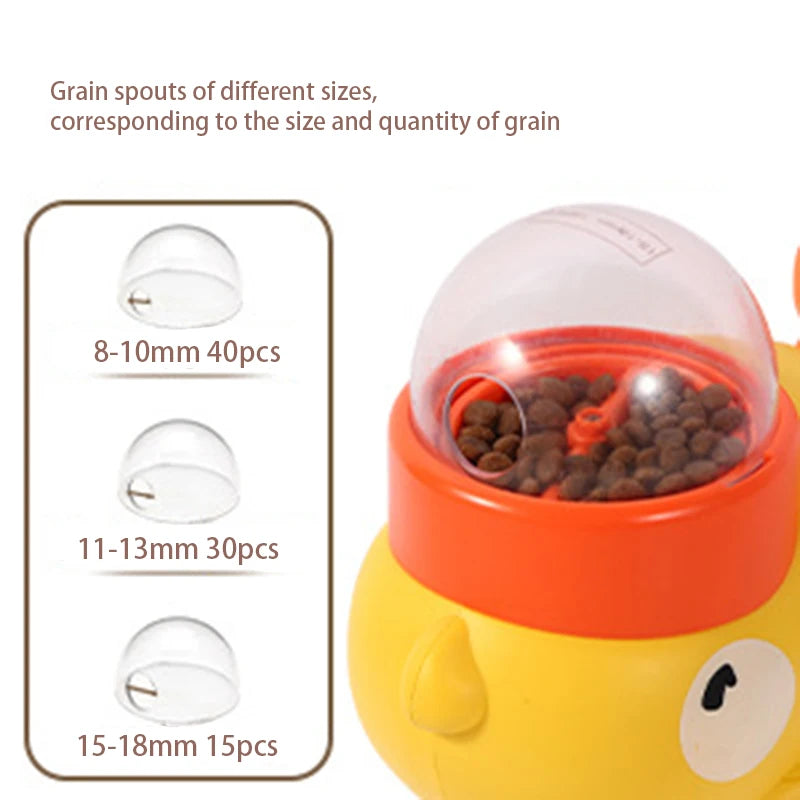 Duck treat feeder
