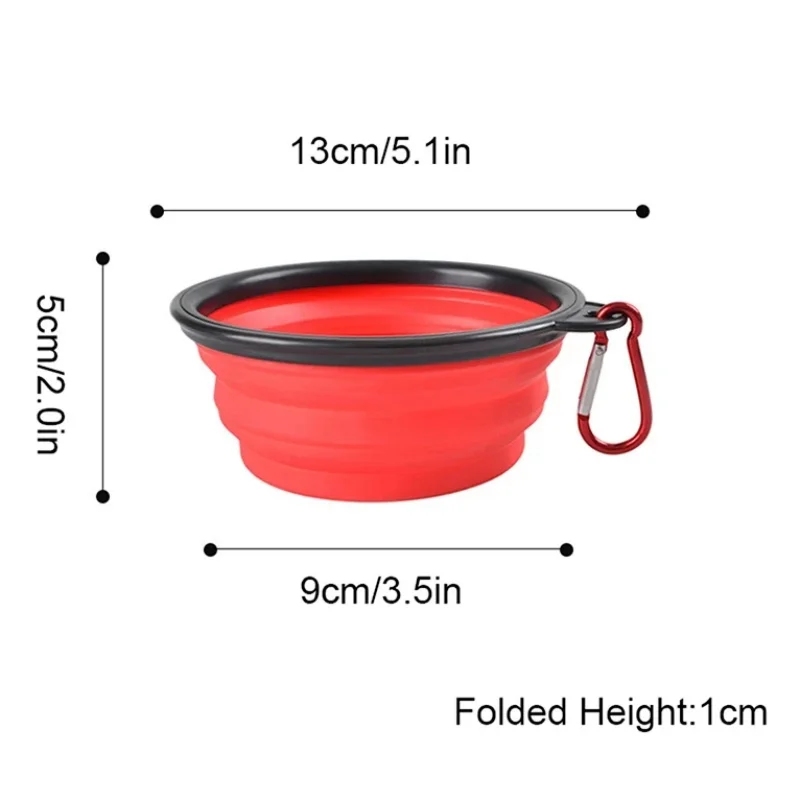 Collapsible Portable Food Bowl