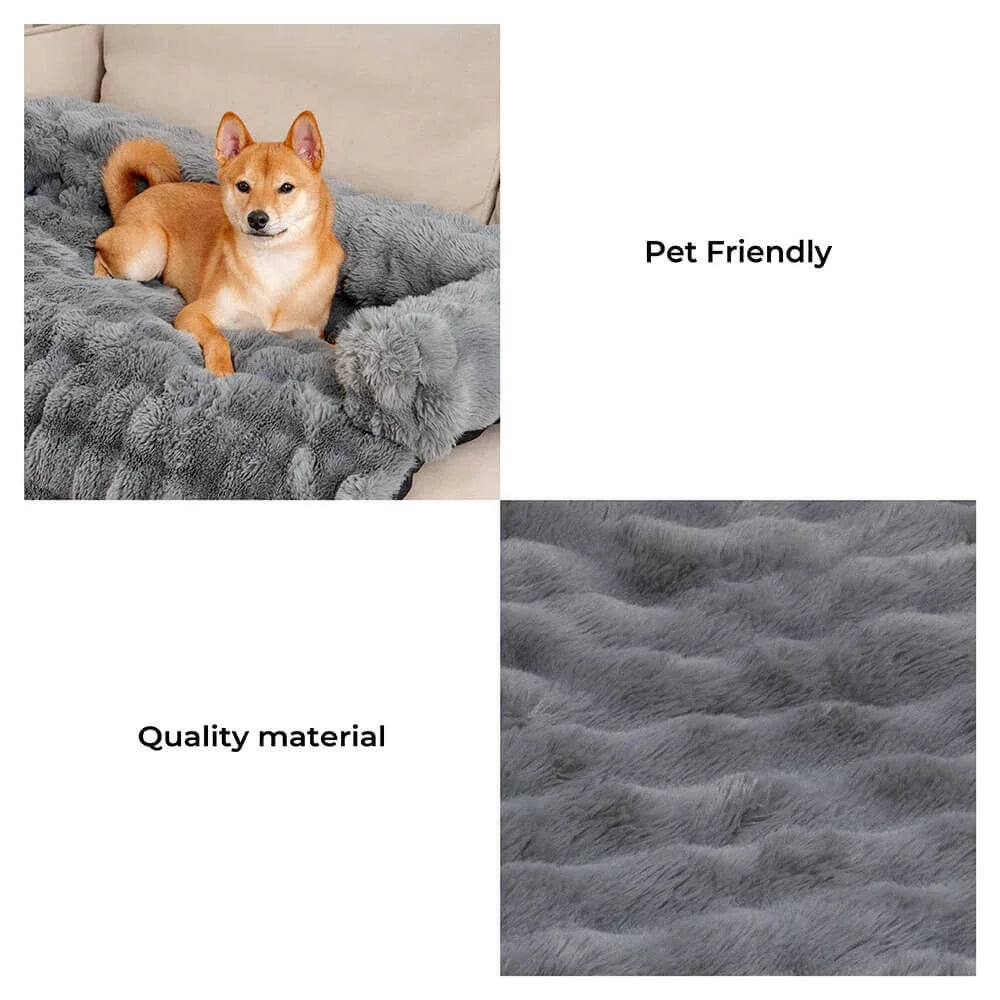 Soft Plush Dog Bed