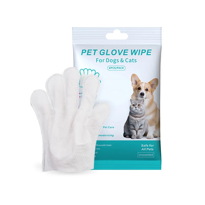 Deodorant Gloves Wipes 6Pcs