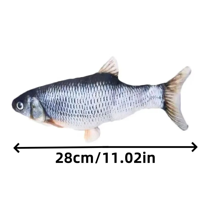 Electric Moving Fish Cat Toy