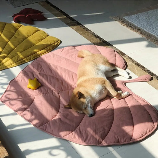 Cooling Leaf Mat Summer Pad