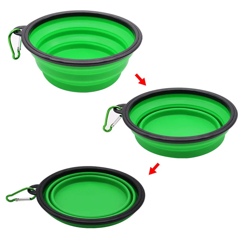 Collapsible Portable Food Bowl