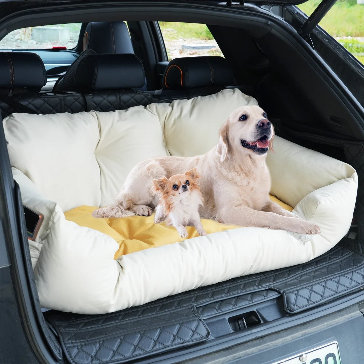 Large dog carrier Travel Car Seat