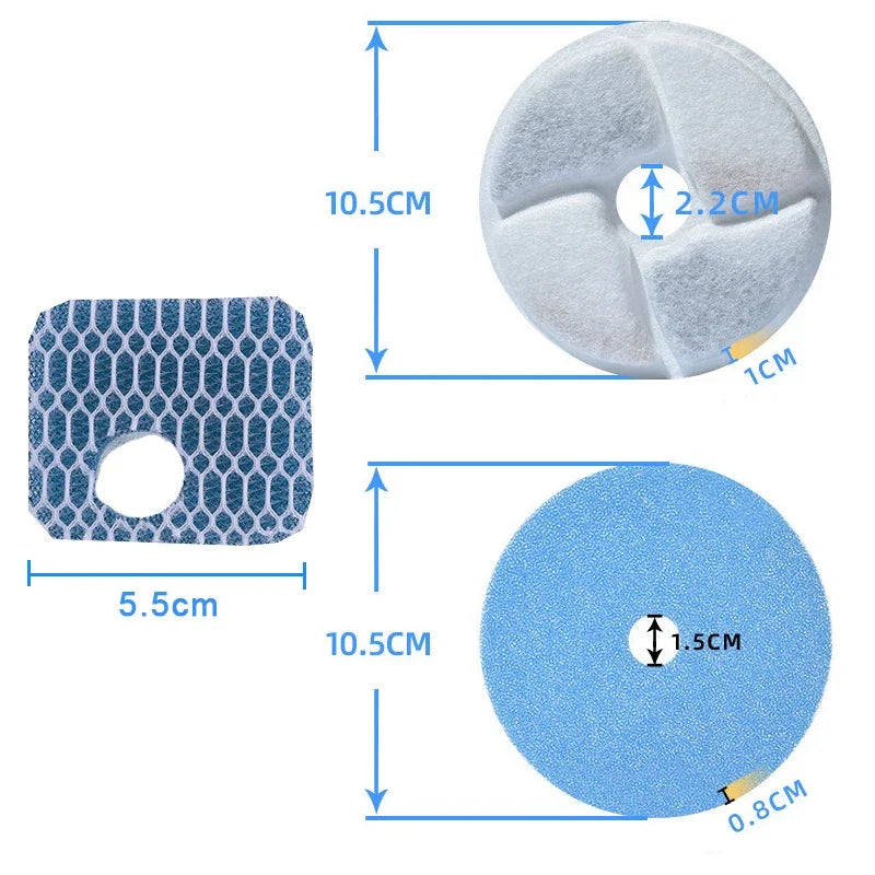 Water Fountain Carbon Filter