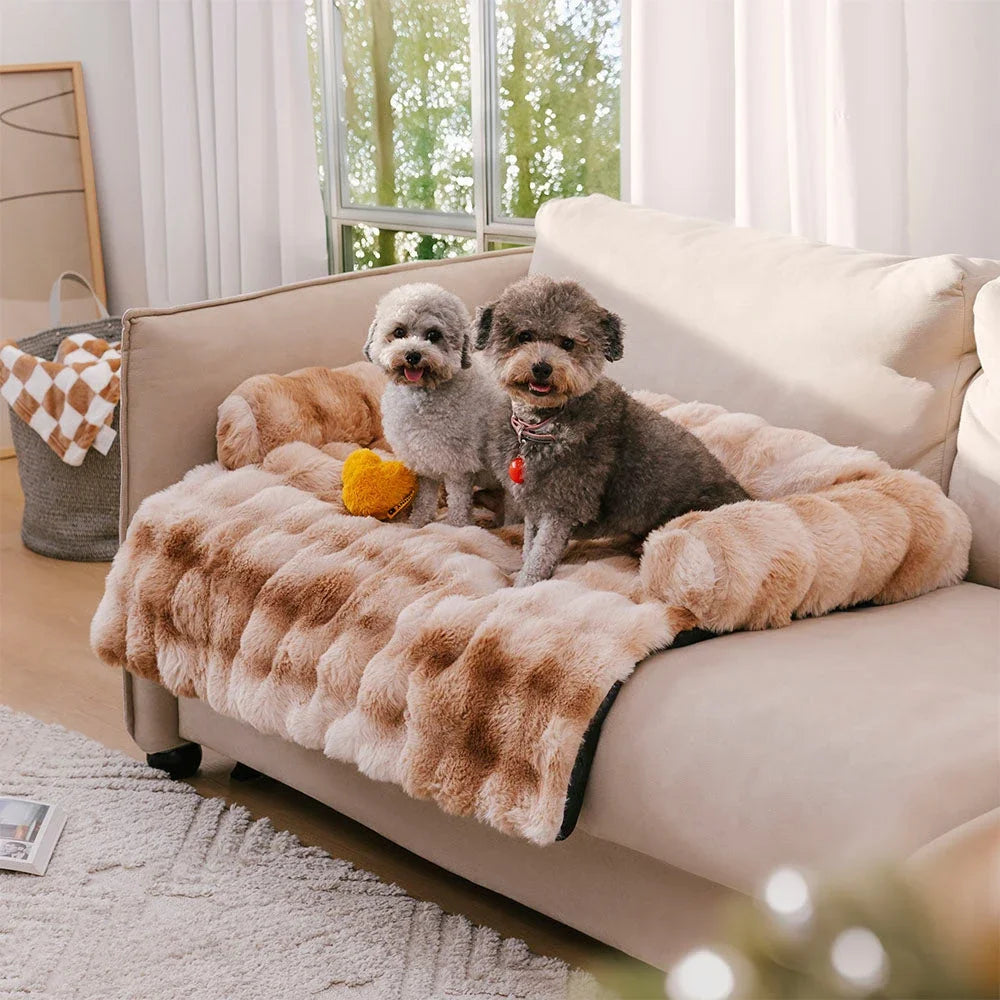 Soft Plush Dog Bed